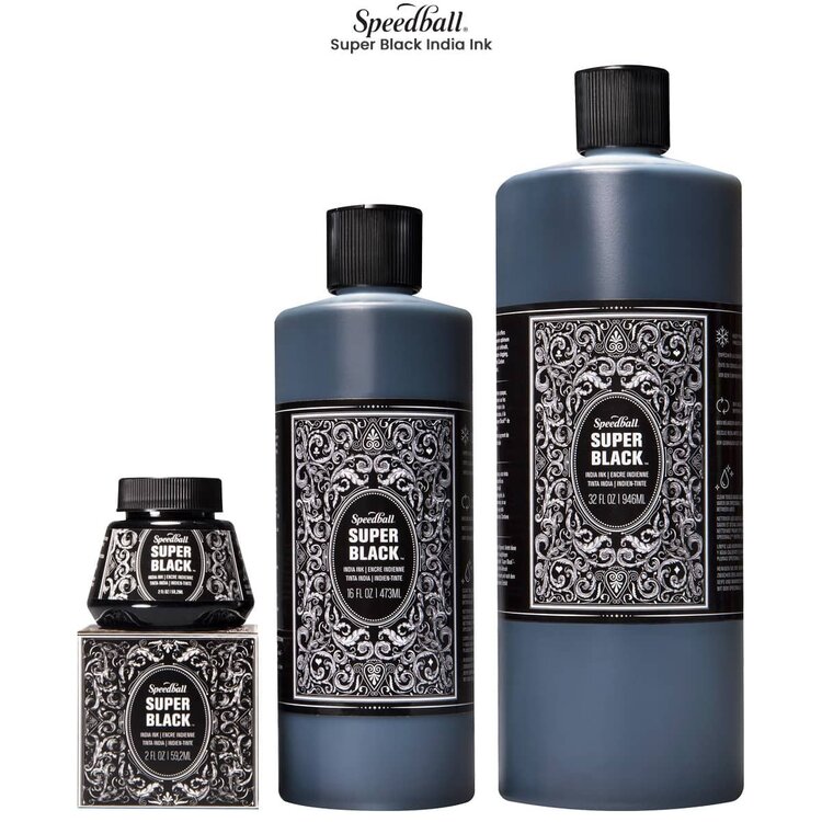SPEEDBALL ART PRODUCTS Speedball Super Black India Ink