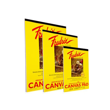 TARA/FREDRIX Fredrix Creative Series White Canvas Pad