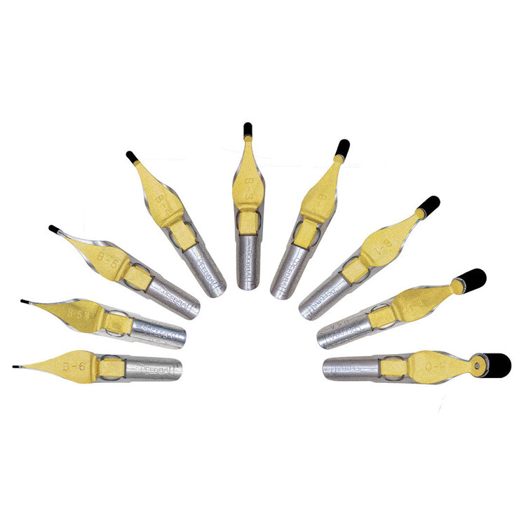 SPEEDBALL ART PRODUCTS Speedball Calligraphy Pen Nibs – Single Nibs, A/B/C-Series & Drawing Styles