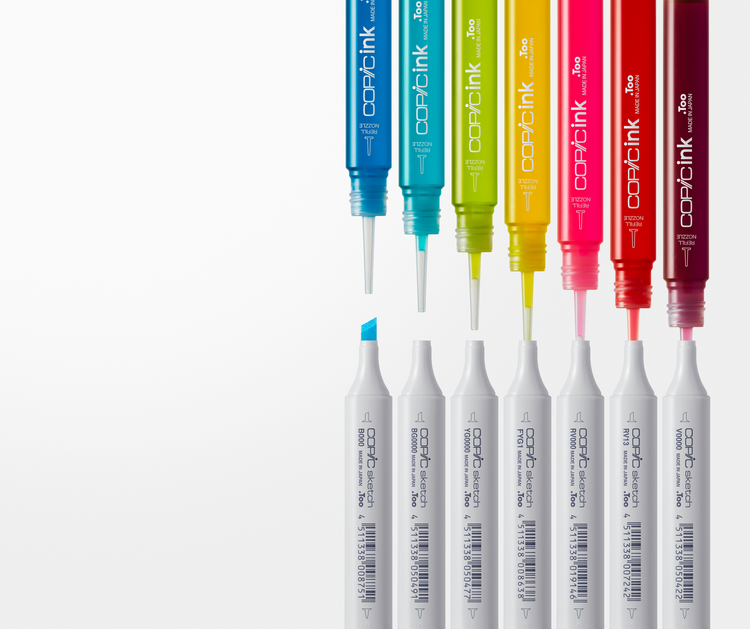 COPIC Copic Sketch Marker Refills – Grayscale