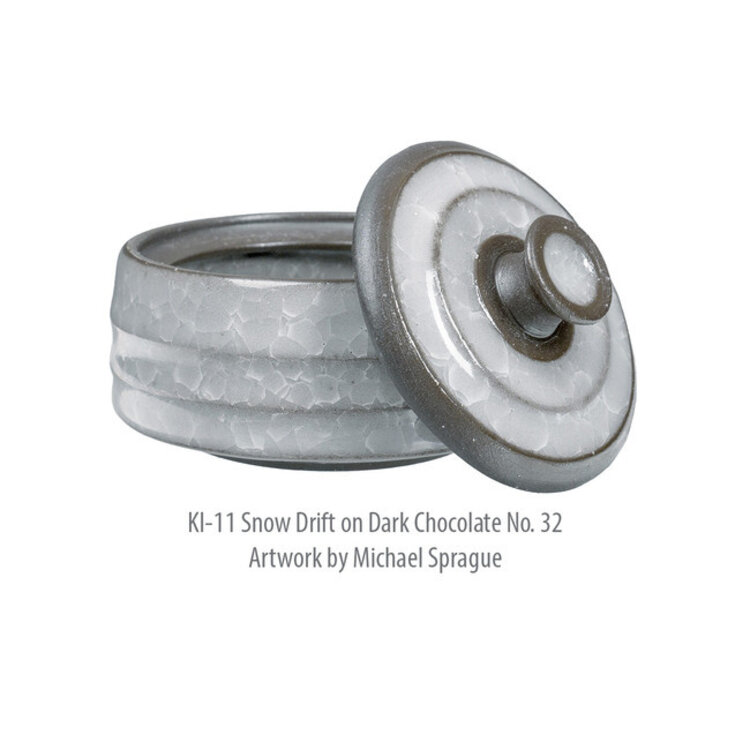 AMACO AMACO Kiln Ice Glaze – Cone 5–6 Crackle Effect Glaze