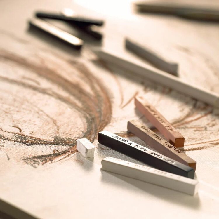 CONTE OF PARIS Conté à Paris Crayon 2 Pack – Soft Drawing Crayons