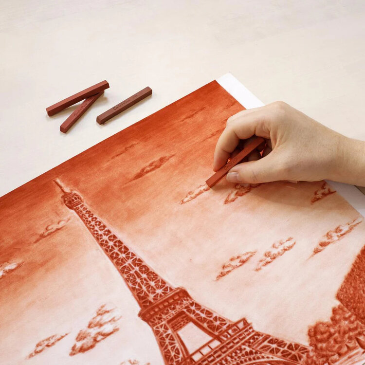 CONTE OF PARIS Conté à Paris Crayon 2 Pack – Soft Drawing Crayons