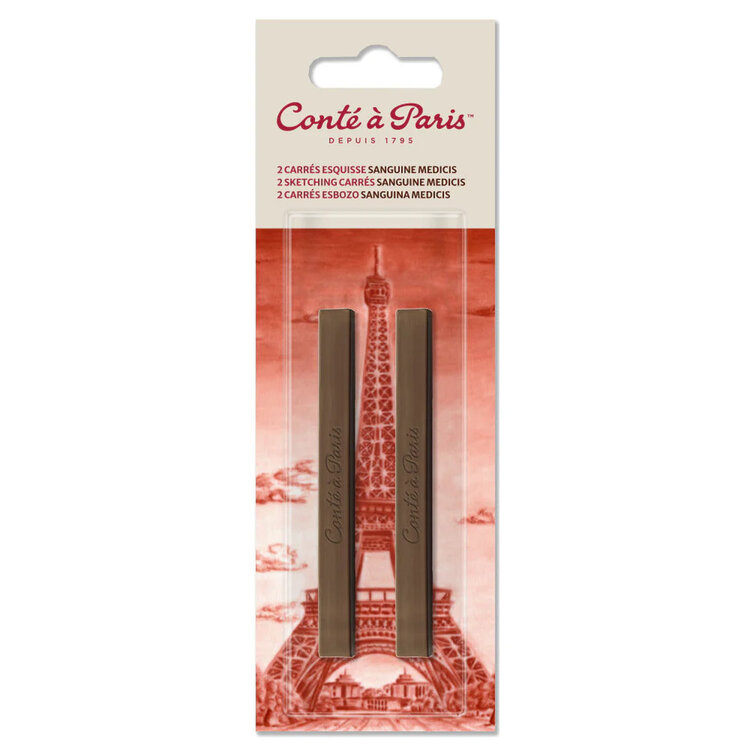 CONTE OF PARIS Conté à Paris Crayon 2 Pack – Soft Drawing Crayons