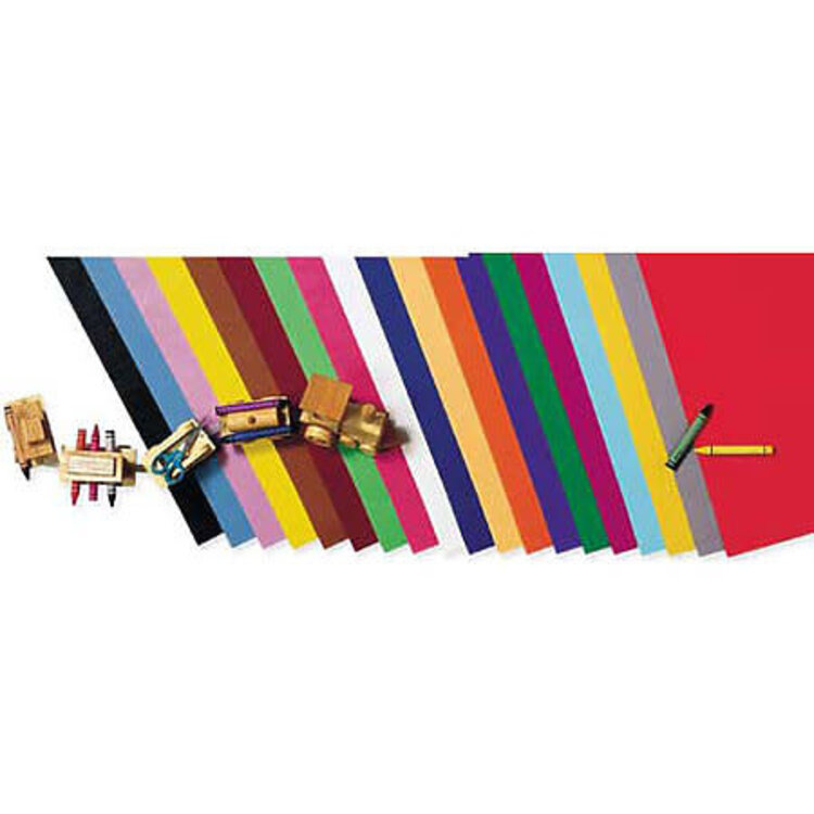 PACON/STRATHMORE Pacon Railroad Board – Colored Poster Board 22" x 28"