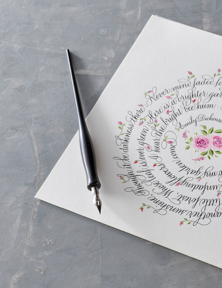 SPEEDBALL ART PRODUCTS Calligraphy Pen Set – Holder with Assorted Nibs