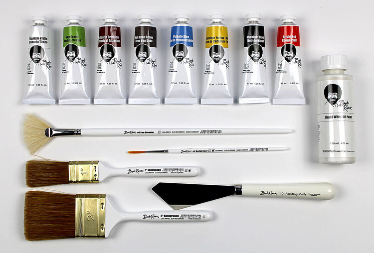 BOB ROSS INC. Bob Ross Master Paint Set – Wet-on-Wet Oil Painting Kit