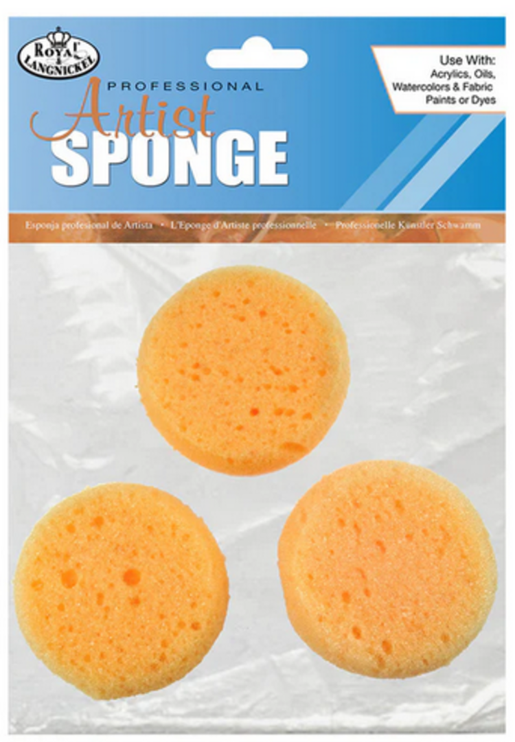 ROYAL BRUSH MANUFACTURING INC Synthetic Sponge Set – 3 Piece Painting Sponges