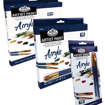 ROYAL & LANGNICKEL Artist Paint 12ml Tube Set of 12