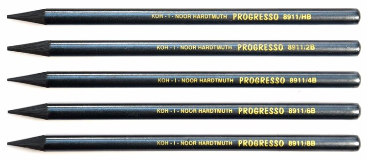 CHARTPAK, INC. Koh-I-Noor Progresso Woodless Graphite Pencils