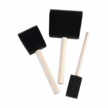 ROYAL BRUSH MANUFACTURING INC Royal Brush Crafter’s Choice Foam Brushes