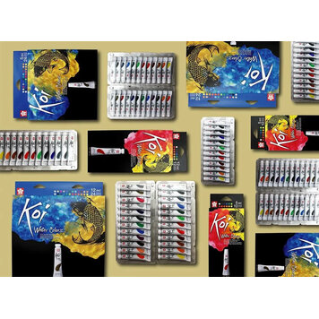 SAKURA OF AMERICA Koi® Watercolor Tube Paint Sets