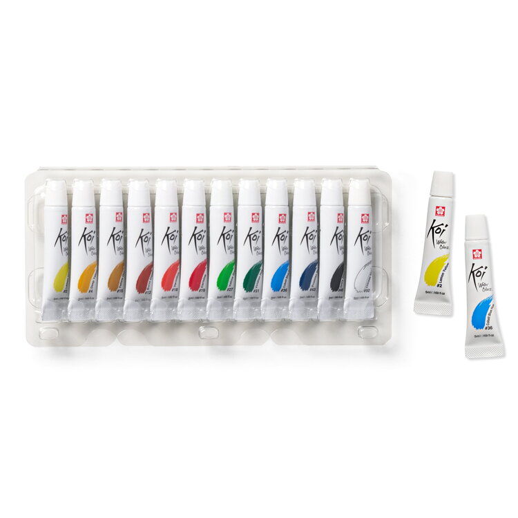 SAKURA OF AMERICA Koi® Watercolor Tube Paint Sets