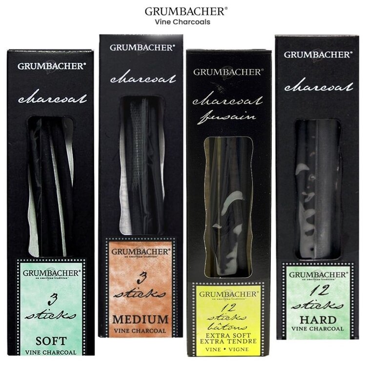 CHARTPAK, INC. Grumbacher® Vine & Willow Charcoal