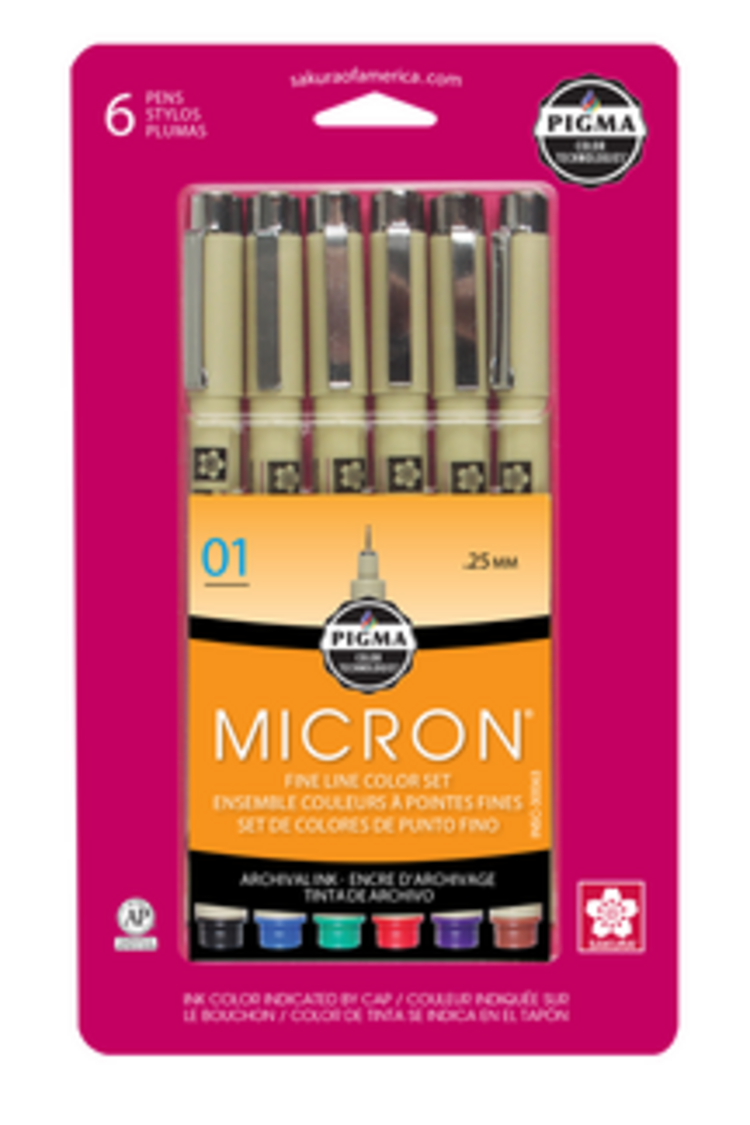 SAKURA OF AMERICA PIGMA MICRON SET