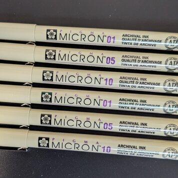 SAKURA OF AMERICA Sakura Pigma® Micron Gray & Cool Gray Pens