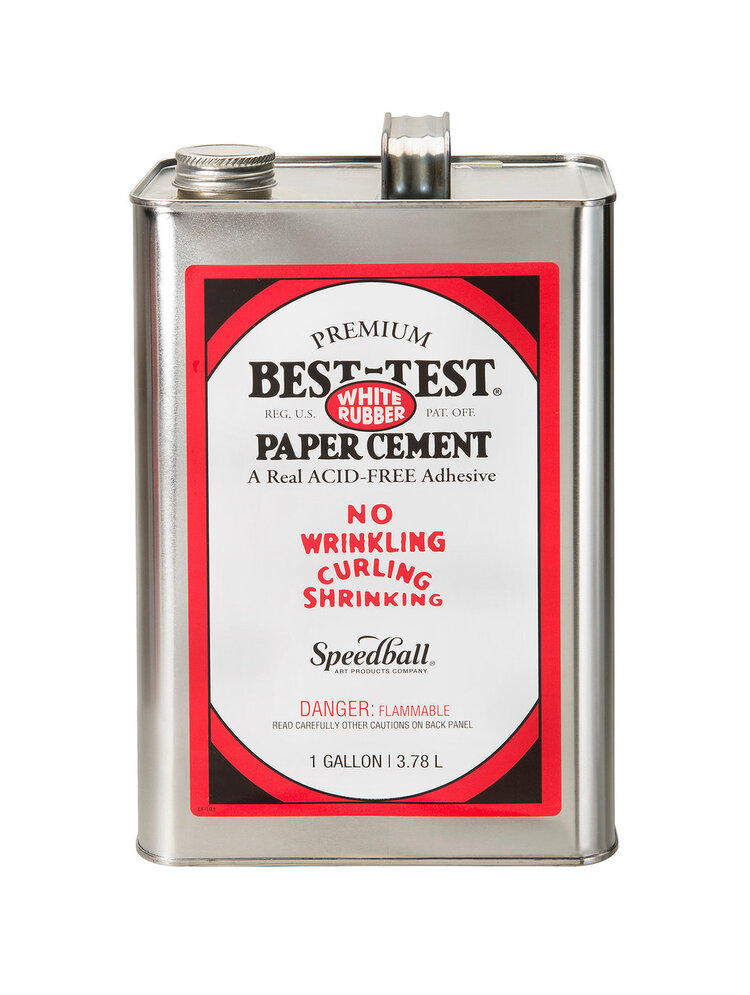 SPEEDBALL ART PRODUCTS Best-Test® Premium Acid-Free Paper Cement
