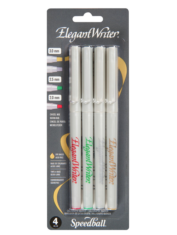 SPEEDBALL ART PRODUCTS Elegant Writer® 4 Piece Calligraphy Set