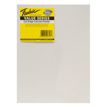 TARA/FREDRIX Fredrix Value Series Cut Edge Canvas Panel