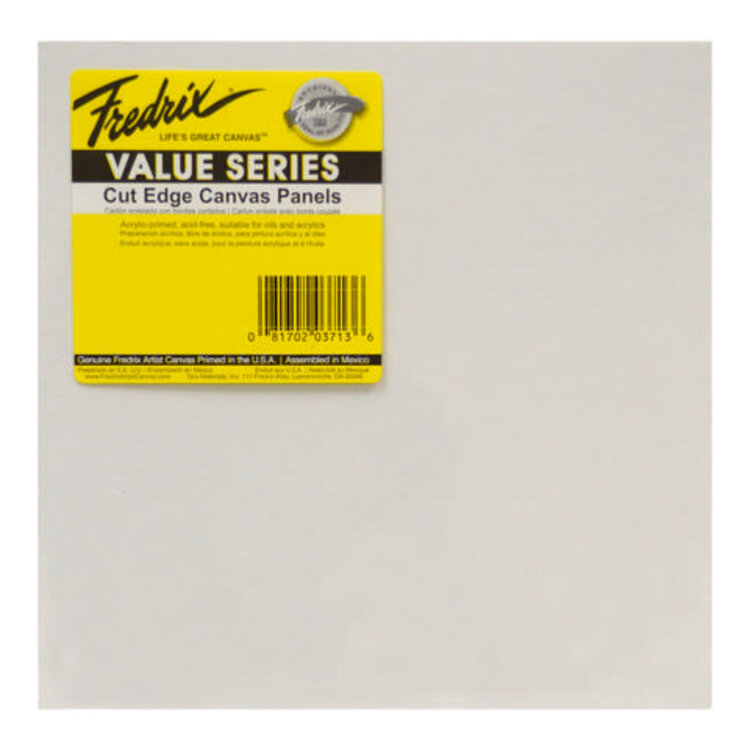 TARA/FREDRIX Fredrix Value Series Cut Edge Canvas Panel