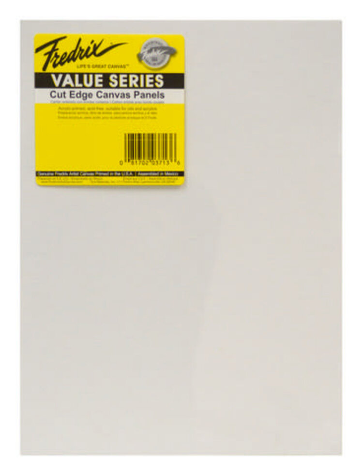 TARA/FREDRIX Fredrix Value Series Cut Edge Canvas Panel
