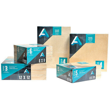 ART ALTERNATIVES Wood Panel Value Packs