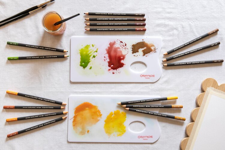 CARAN DACHE/CREATIVE ART Caran d'Ache Museum Aquarelle Watercolor Pencils