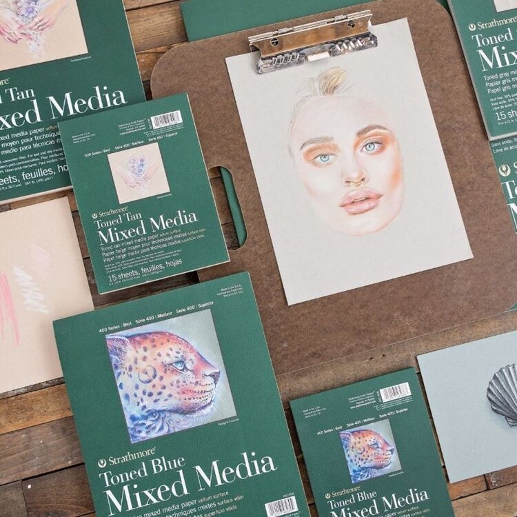 PACON/STRATHMORE Strathmore® 400 Series Toned Mixed Media Pads