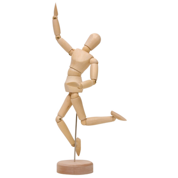 ART ALTERNATIVES Poseable Wood Manikin