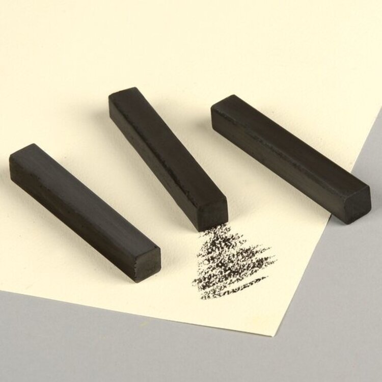 QUARTET MFG-ACCO BRANDS Alphacolor® Soft Charcoal Pastels – 3 Pack
