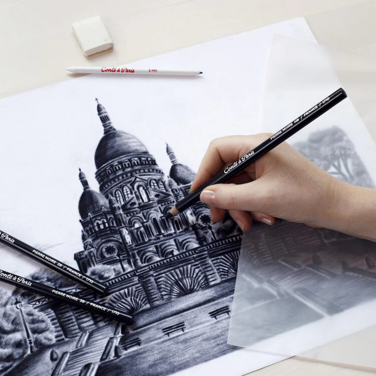CONTE OF PARIS Conté à Paris Pierre Noire Pencil