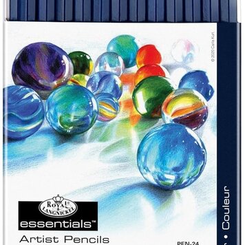ROYAL BRUSH MANUFACTURING INC Royal & Langnickel® PEN Series Colored Pencil Set – 12 Colors