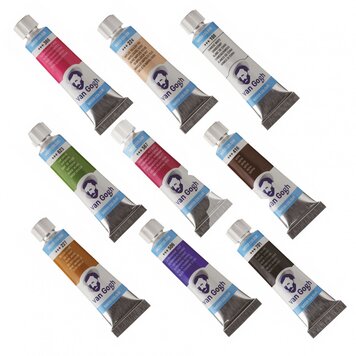 ROYAL TALENS NORTH AMERICA Van Gogh® Watercolour Paint Tubes – 10ml