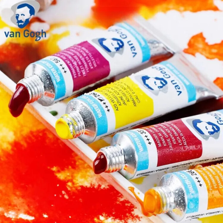 ROYAL TALENS NORTH AMERICA Van Gogh® Watercolour Paint Tubes – 10ml
