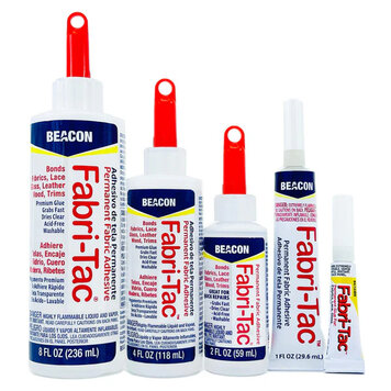 BEACON ADHESIVES Beacon® Fabri-Tac® Permanent Fabric Adhesive - 4oz