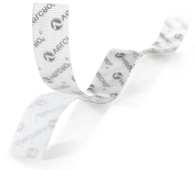 VELCRO VELCRO® Brand Sticky Back Tape, Clear – 3/4" x 18"