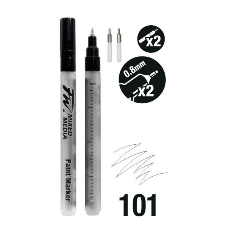 DALER-ROWNEY/FILA CO FW Refillable Paint Marker Sets