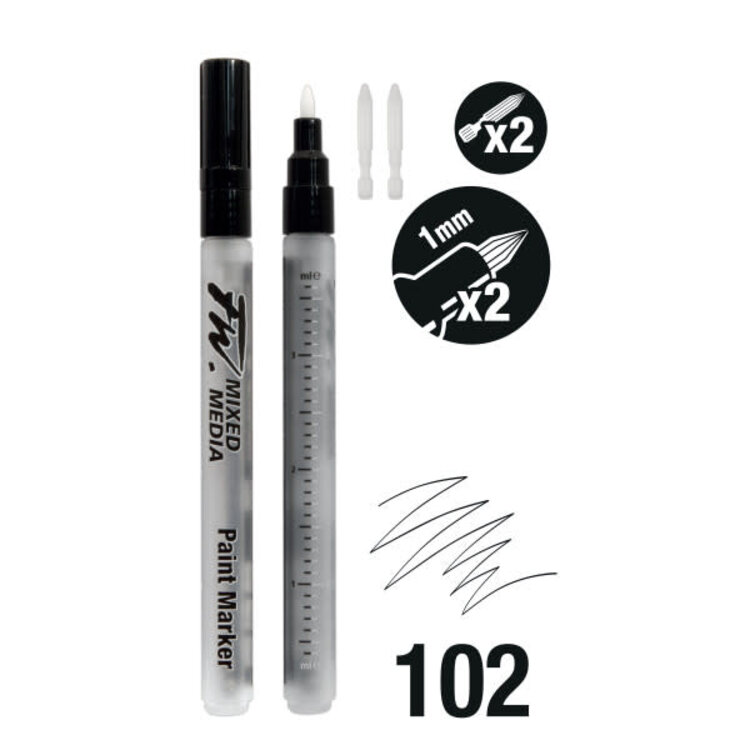 DALER-ROWNEY/FILA CO FW Refillable Paint Marker Sets