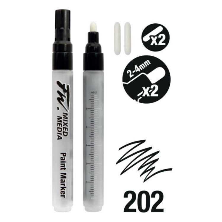 DALER-ROWNEY/FILA CO FW Refillable Paint Marker Sets