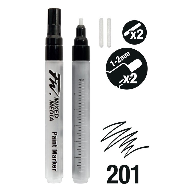 DALER-ROWNEY/FILA CO FW Refillable Paint Marker Sets