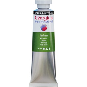 DALER-ROWNEY/FILA CO Georgian Water Mixable Oil Paint – Sap Green, 37ml