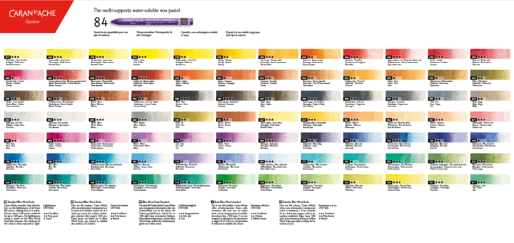 CARAN DACHE/CREATIVE ART Caran d'Ache Neocolor™ II Water-Soluble Wax Pastels
