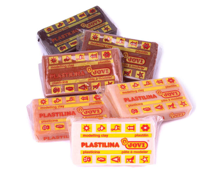 VAN AKEN INTERNATIONAL JOVI Plastilina Modeling Clay – Multicultural Colors