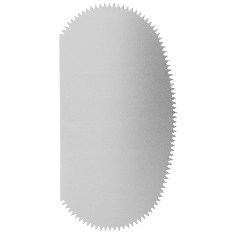 ART ALTERNATIVES Art Alternatives Stainless Steel Serrated Scraper