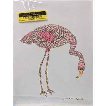 ARTIST CORNER CANVAS FLAMINGO 8X10