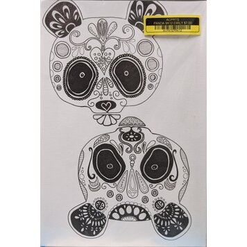 ARTIST CORNER PANDA 9X12