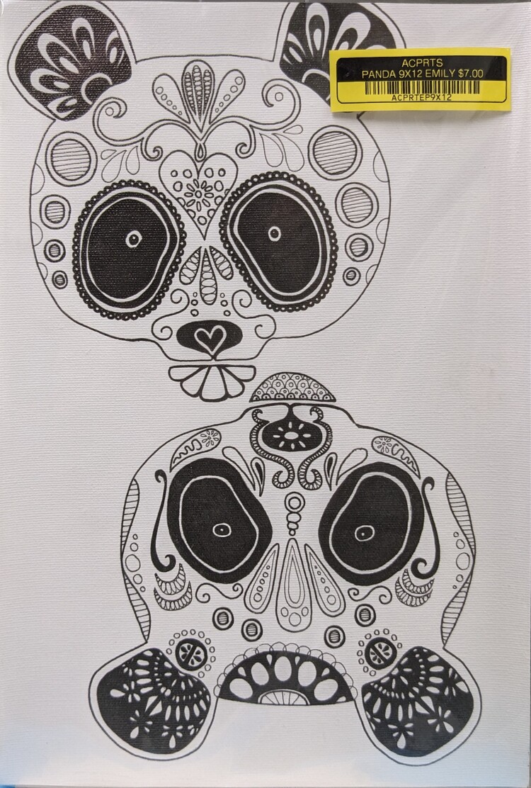 ARTIST CORNER PANDA 9X12