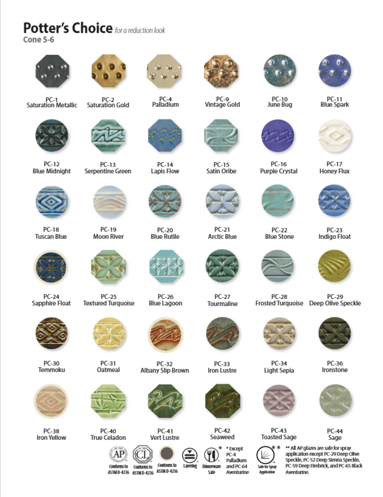 AMACO AMACO Potter's Choice Glaze