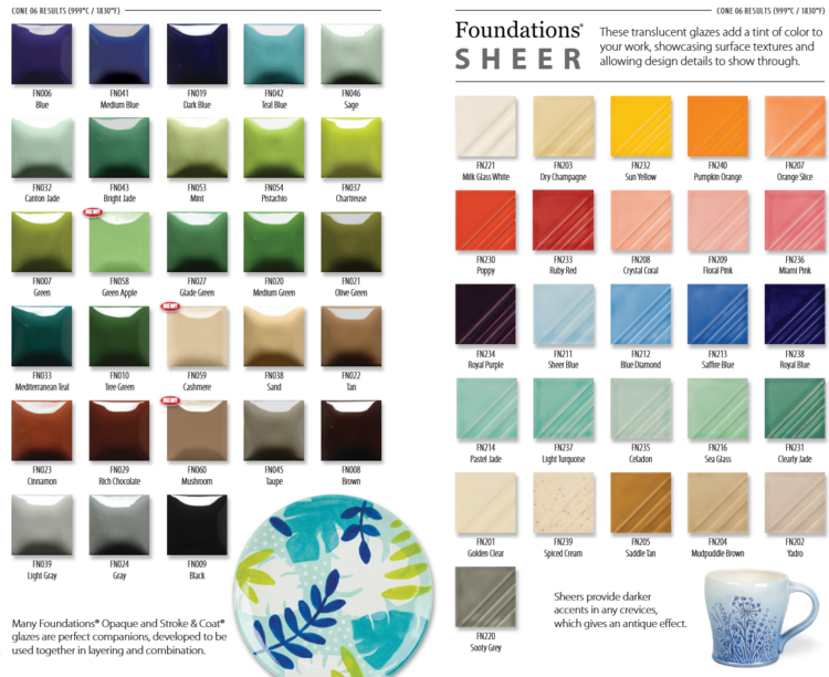 MAYCO Mayco Foundations® Glaze – Pint