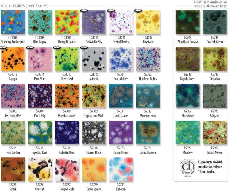 MAYCO Mayco Jungle Gems™ Crystal Glaze – Pint